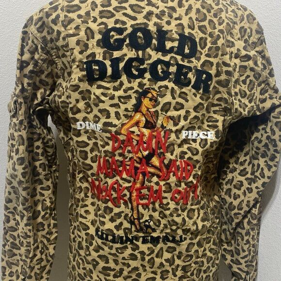 Magic Stick Military Camouflage Jacket No Size Tag See Measurements - Picture 7 of 12